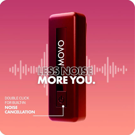 Movo Photo Mini Sistema de Micrófono Inalámbrico 2 4 GHz 164' Alcance Ideal para Vlogging