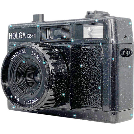 Holga 135FC Cámara Analógica con Flash Lente 47mm f8 35mm