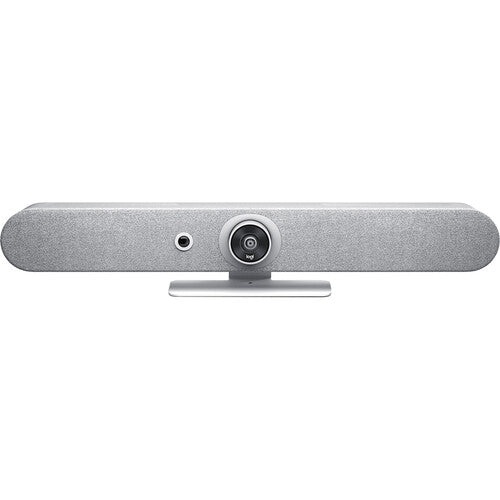Logitech Rally Bar Mini Barra de Video Todo en Uno Blanco 4K 6 Micrófonos