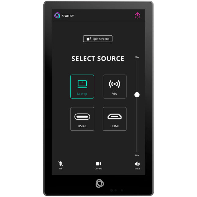 Kramer KT-205WM Panel Táctil Mural PoE 5.5" IPS Android 11