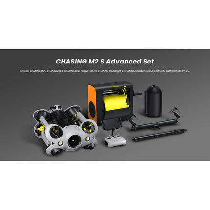 CHASING M2 S ROV Submarino 4K UHD 328' Profundidad Control Remoto