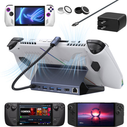 iVANKY 6 Puertos USB-C Dock para Gaming con HDMI 2.0 y Power Delivery 100W