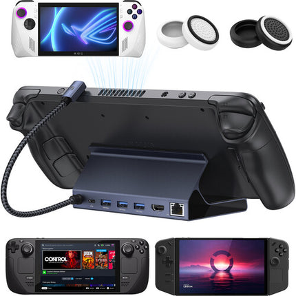 iVANKY 6 Puertos USB-C Dock para Gaming con HDMI 2.0 y Power Delivery 100W