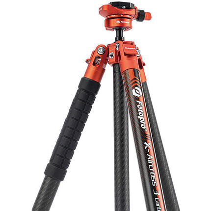 Fotopro X-Aircross 3 Tripode de Fibra de Carbono 59.5" con Cabezal FPH-32Q