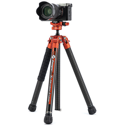 Fotopro X-Aircross 3 Tripode de Fibra de Carbono 59.5" con Cabezal FPH-32Q