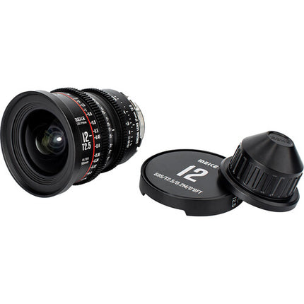 Meike 12mm T2.5 Lente Cine Super 35 Apertura Rápida 270° Enfoque