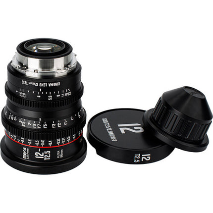 Meike 12mm T2.5 Lente Cine Super 35 Apertura Rápida 270° Enfoque