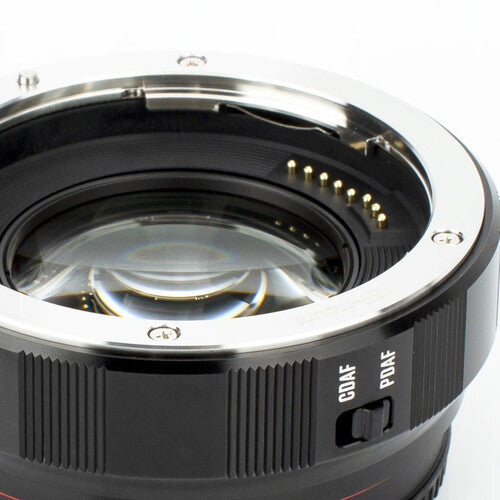 Meike 0.71x Speedbooster Adaptador para lentes EF a cámaras Sony E montaje con reducción focal y aumento apertura