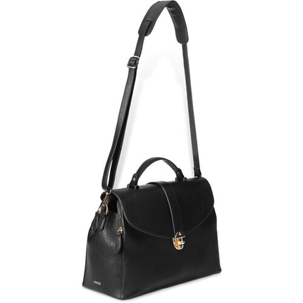 Rofozzi Dawn Bolsa para Laptop 13 Pulgadas Negra con Correa Acolchada Resistente al Agua