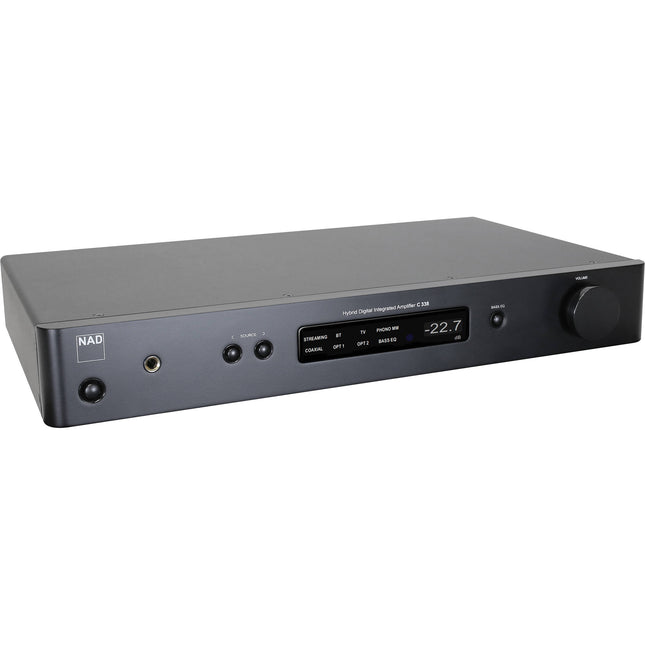 NAD Electronics C 338 Amplificador Integrado Digital Híbrido 2.1 Canales 50W Bluetooth Chromecast