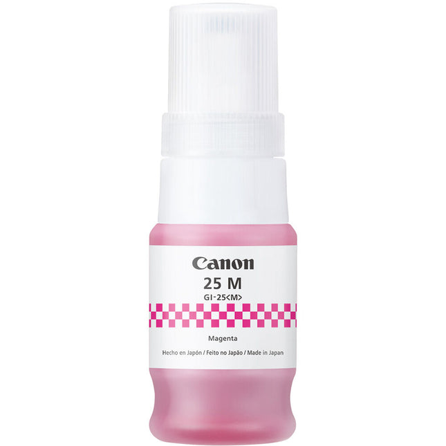 Canon GI-25 Botella de Tinta Magenta 37mL Sistema de 4 Colores