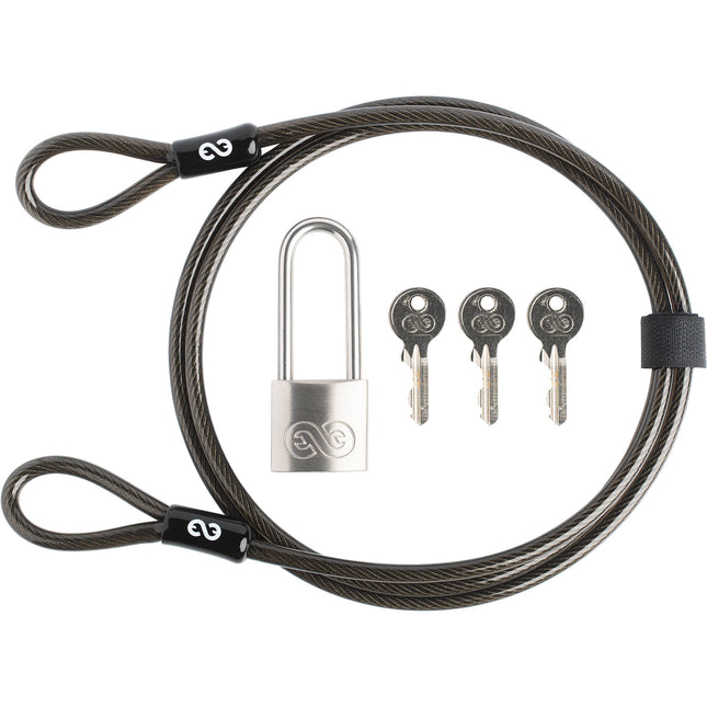 enlaps Tikee Cable de Seguridad Acero Inoxidable Resistente