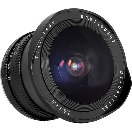 TTArtisan 7.5mm f2 Objetivo Ojo de Pez para Sony E APS-C con Diafragma 7 hojas