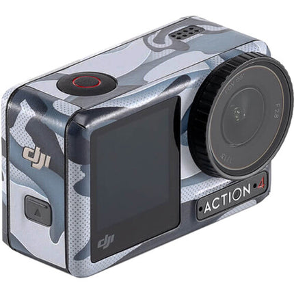 DJI Calcomanía Protectora para Cámara Osmo Action 4 Azul Camo Resistente Agua y Arañazos