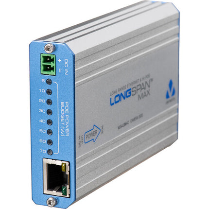 Veracity LONGSPAN Max Extensor Hi-PoE para Cámara 2690 pies 90W