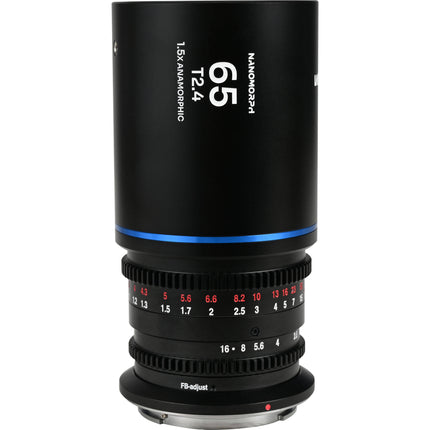 Venus Optics Laowa Nanomorph 65mm T2.4 Lente Anamórfico 1.5x Sensor S35 Blue Flare