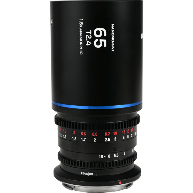 Venus Optics Laowa Nanomorph 65mm T2.4 Lente Anamórfico 1.5x Sensor S35 Blue Flare