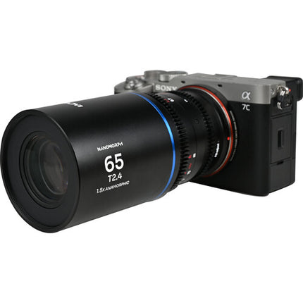 Venus Optics Laowa Nanomorph 65mm T2.4 Lente Anamórfico 1.5x Sensor S35 Blue Flare