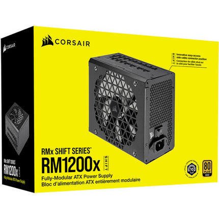 CORSAIR RM1200x SHIFT Fuente de Poder Modular 1200W 80 PLUS Gold