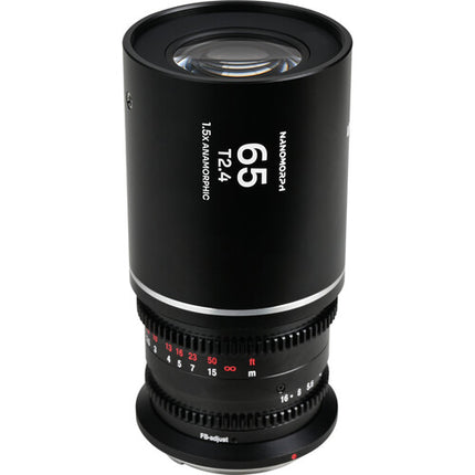 Venus Optics Laowa Nanomorph 65mm T2.4 Objetivo Anamórfico S35 1.5x Silver Flare