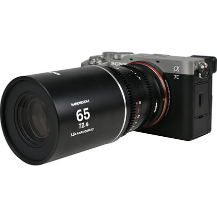 Venus Optics Laowa Nanomorph 65mm T2.4 Objetivo Anamórfico S35 1.5x Silver Flare