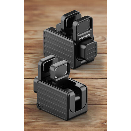 edelkrone PhoneCLIP Max Soporte para Smartphone con Montura 1/4"-20 y 3/8" y Pinza para Teléfonos de 0.2 a 0.5"