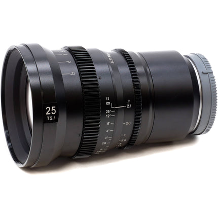 SLR Magic APO MicroPrime Cine 25mm T2.1 Objetivo Full-Frame Bokeh Suave