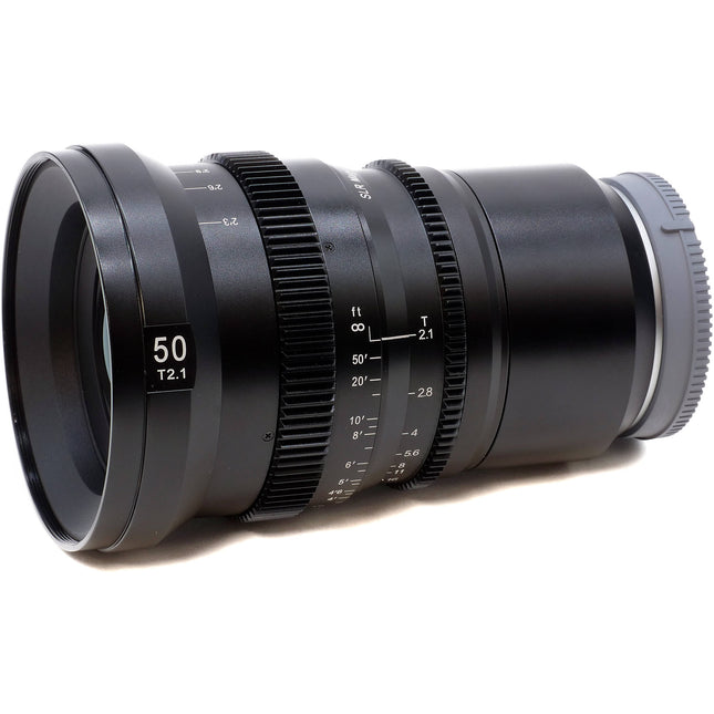 SLR Magic APO MicroPrime Cine 50mm T2.1 óptica con cobertura Full Frame y 10 hojas de apertura