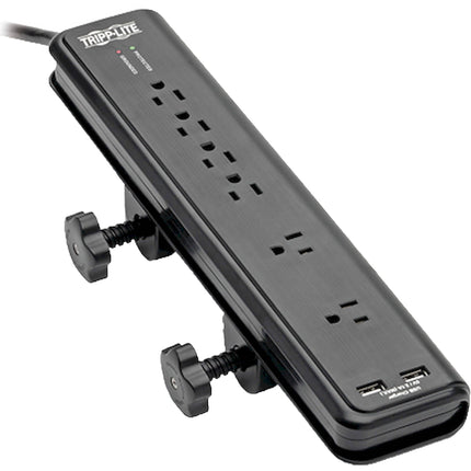 Tripp Lite Protect It Protector contra Sobretensiones 6 Enchufes 2100 Julios 2 Puertos USB