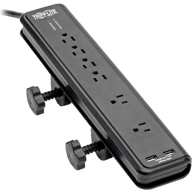 Tripp Lite Protect It Protector contra Sobretensiones 6 Enchufes 2100 Julios 2 Puertos USB