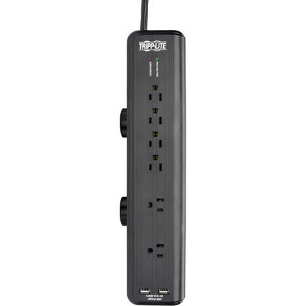 Tripp Lite Protect It Protector contra Sobretensiones 6 Enchufes 2100 Julios 2 Puertos USB