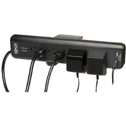 Tripp Lite Protect It Protector contra Sobretensiones 6 Enchufes 2100 Julios 2 Puertos USB