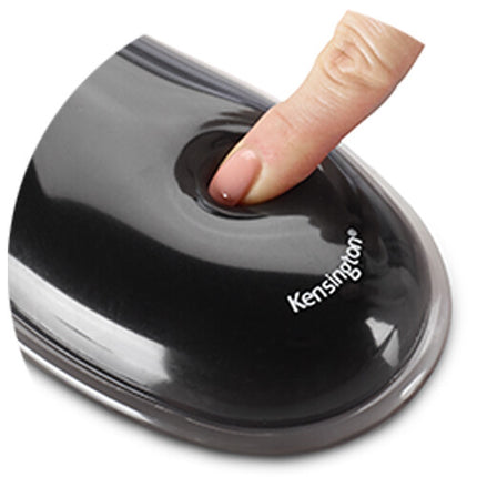 Kensington Duo Gel Reposamuñecas para Teclado Negro Ventilado Confort