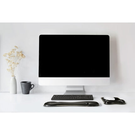 Kensington Duo Gel Reposamuñecas para Teclado Negro Ventilado Confort