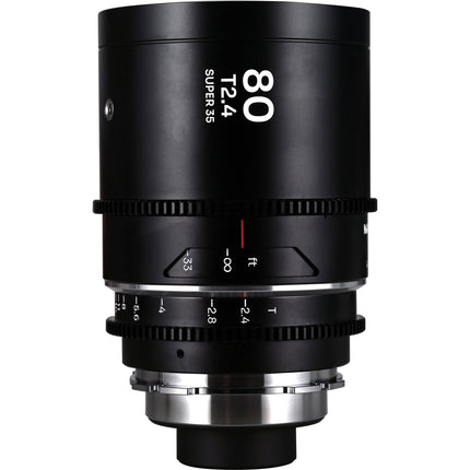 Venus Optics Laowa Nanomorph 80mm T2.4 Anamórfico S35 con Montura ARRI PL y Canon EF