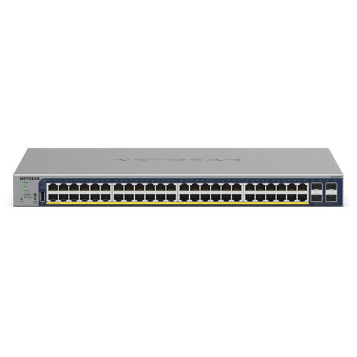 Netgear GS752TPv3 Switch de Red Gestionado Gigabit 48 Puertos PoE+ 380W