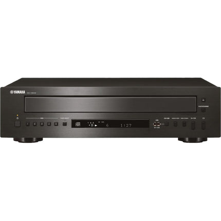 Yamaha CD-C603BL Cambiador de CD 5 Discos Reproducción USB 24-Bit DAC