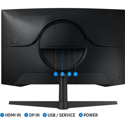 Samsung Odyssey G55C Monitor Curvo 32" QHD 1440p 165 Hz HDR