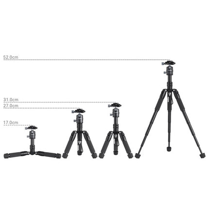 SmallRig VT-20 Mini Trípode Aluminio con Cabezal esférico y nivelador