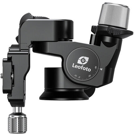 Leofoto GW-01 Cabezal Geared 3 Vías Capacidad 8 kg Rango 360° con Placa Quick Release