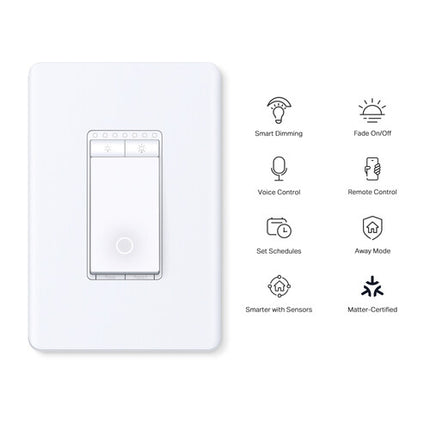 TP-Link Tapo S505D Interruptor con Dimmer Wi-Fi Smart 2.4 GHz 3-Pack