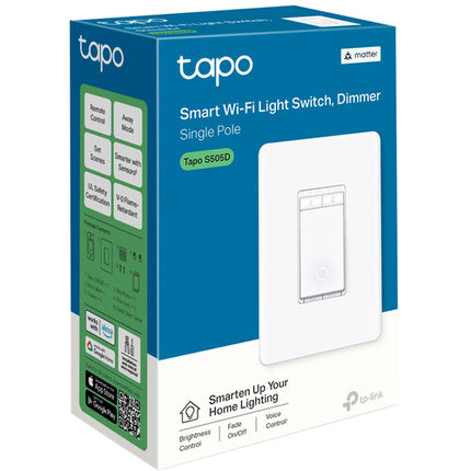 TP-Link Tapo S505D Interruptor con Dimmer Wi-Fi Smart 2.4 GHz 3-Pack