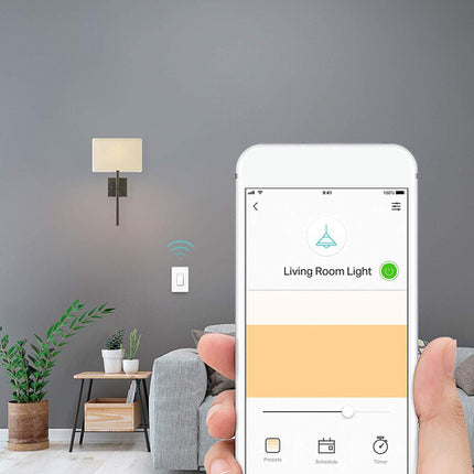TP-Link HS220 Interruptor de Luz Inteligente Wi-Fi con Dimmer 6 Pack 2.4 GHz