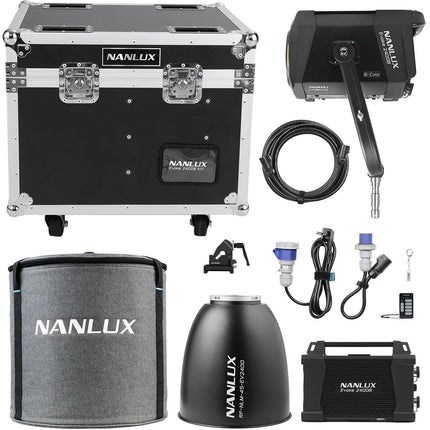 Nanlux Evoke 2400B Luz LED Bicolor Monolight 41910 Lux 2700-6500K Kit