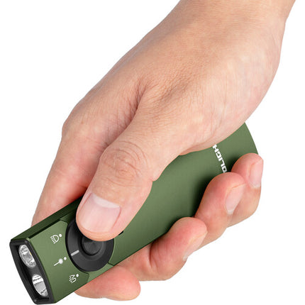 Olight Arkfeld Pro Linterna LED 1300 Lúmenes Luz UV 900mW Cable USB Magnético