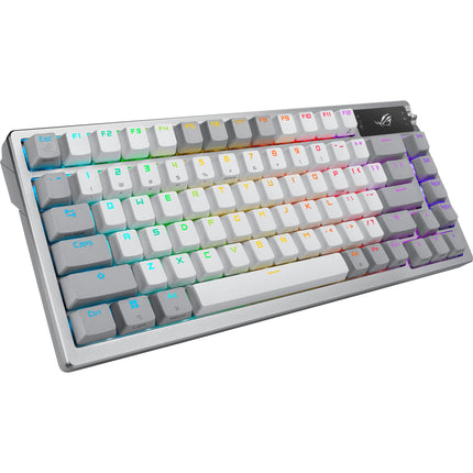 ASUS Republic of Gamers Azoth M701 Teclado Gaming Inalámbrico Blanco Bluetooth 5.1 1000 Hz