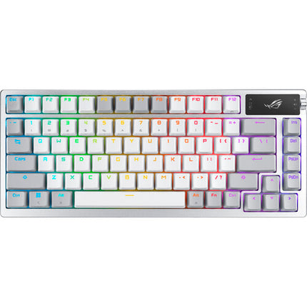 ASUS Republic of Gamers Azoth M701 Teclado Gaming Inalámbrico Blanco Bluetooth 5.1 1000 Hz