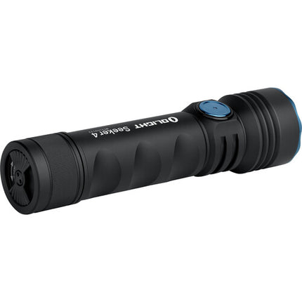 Olight Seeker 4 Linterna EDC Recargable USB-C 3100 lúmenes 5000mAh negra