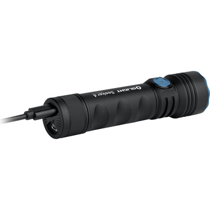 Olight Seeker 4 Linterna EDC Recargable USB-C 3100 lúmenes 5000mAh negra