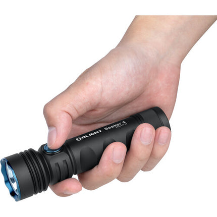 Olight Seeker 4 Linterna EDC Recargable USB-C 3100 lúmenes 5000mAh negra